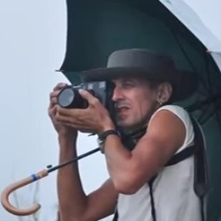 Photographer in the field